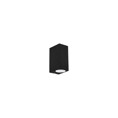Ideal Lux 2 Light Outdoor Up Down Wall Light Black Ip44G9 from B&Q