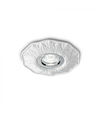 Ideal Lux Polka 1 Light Recessed Spotlight WhiteGu10 from B&Q