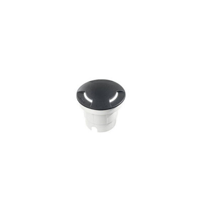 Ideal Lux Cecilia Led 1 Light Large Outdoor Recessed Light Black Ip67 from B&Q