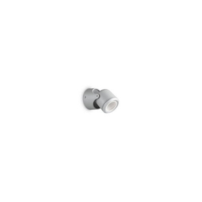 Ideal Lux Xeno 1 Light Outdoor Wall Light Grey Ip44Gu10 from B&Q
