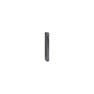 Ideal Lux Acqua 1 Light Outdoor Bollard Anthracite Ip44G9 from B&Q