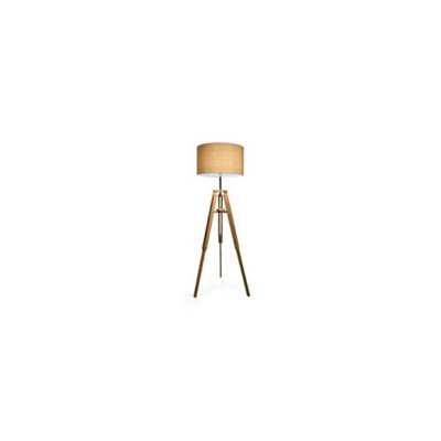 Luminosa Ing Luminosa Klimt 1 Floor Lamp Natural, E27 Light