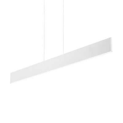 B&Q -  Luminosa Desk Led 1 Light Ceiling Pendant Bar White