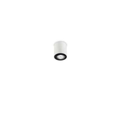 Ideal Lux Mood 1 Light Small Round Surface Mounted Downlight WhiteGu10 from B&Q