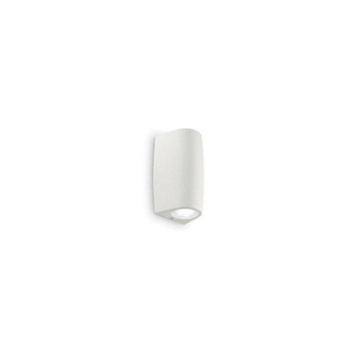 Ideal Lux Keope Led 1 Light Outdoor Small Wall Light White Ip55Gu10 from B&Q