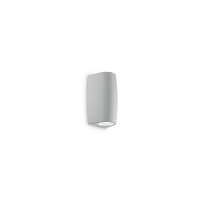 Ideal Lux Keope  Led 2 Light Outdoor Small Up Down Wall Light Grey Ip55Gu10 from B&Q