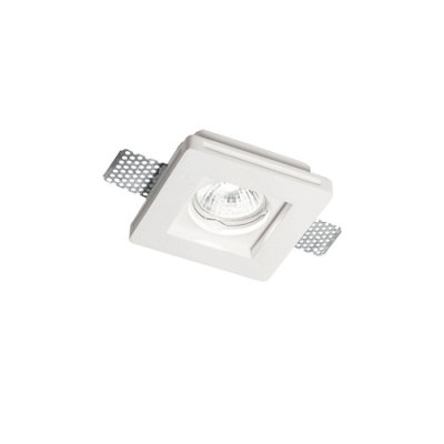 Ideal Lux Samba 1 Light Small Recessed Spotlight White from B&Q