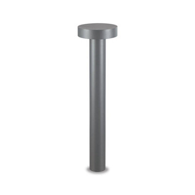 Ideal Lux Tesla 4 Light Outdoor Bollard Light Anthracite Ip44 from B&Q
