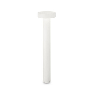 Ideal Lux Tesla 4 Light Outdoor Bollard Light White Ip44 from B&Q