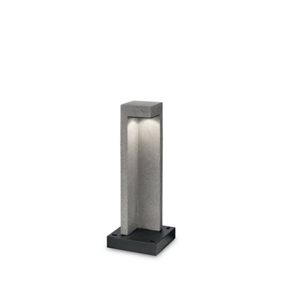 Ideal Lux Titano Led 1 Light Bollard Light Granite Ip55 from B&Q
