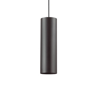 Ideal Lux Look 1 Light Ceiling Pendant Black
