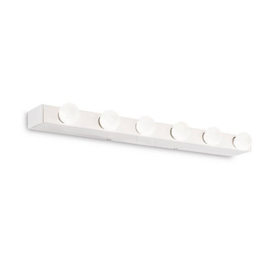 Luminosa Ing Luminosa Prive' 6 Wall Light/White