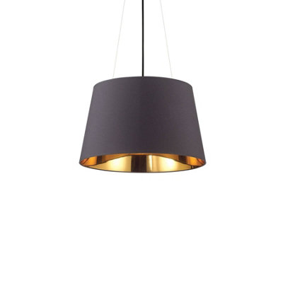 Nordik 4 Light Dome Ceiling Pendant Light Black - Image 3