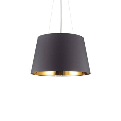Ideal Lux Nordik 6 Light Dome Ceiling Pendant Light Black from B&Q