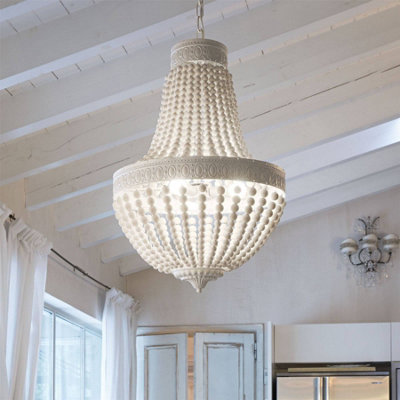 Netlighting Unisex White Monet Light Pendant Light Size 5 - Image 3
