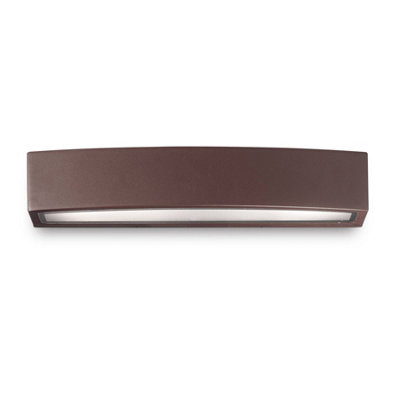 Ideal Lux Andromeda 2 Light Outdoor Wall Light Coffee Ip54E27 from B&Q