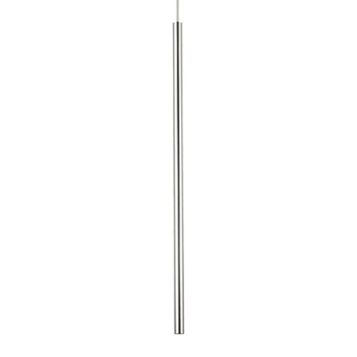 Ideal Lux Ultrathin Led 1 Light Slim Ceiling Pendant Chrome from B&Q