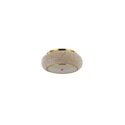 Ideal Lux Pasha' 14 Light Ceiling Light Gold from B&Q