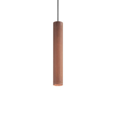 Ideal Lux Look 1 Light Slim Ceiling Pendant Weathered