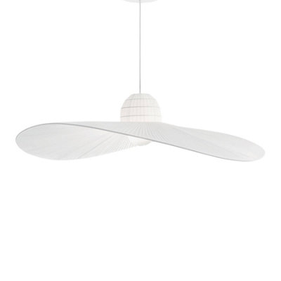 B&Q -  Luminosa Madame 1 Light Dome Ceiling Pendant Light White