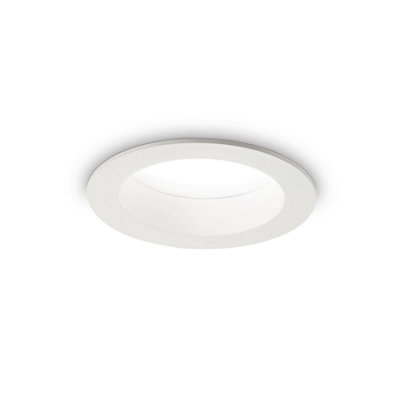 Ideal Lux Basic Led Light Recessed Spotlight White Ip44 from B&Q