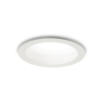 Ideal Lux Basic Led Light Recessed Spotlight White Ip44 from B&Q