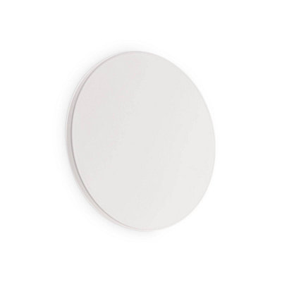 B&Q -  Luminosa Cover Led 1 Light Wall Light White