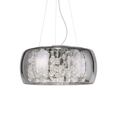 Netlighting Unisex Grey Audi Light Round Ceiling Pendant Smokey G9 In Size 8 - Image 3