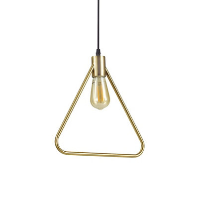 Luminosa Ing Luminosa Abc 1 Ceiling Pendant Antique Brass, E27 Light