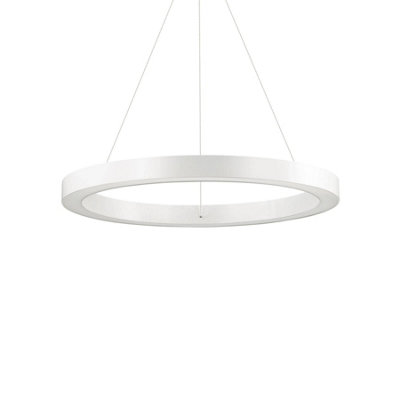 Ideal Lux Oracle Integrated Led Medium Ceiling Pendant White 3000K from B&Q