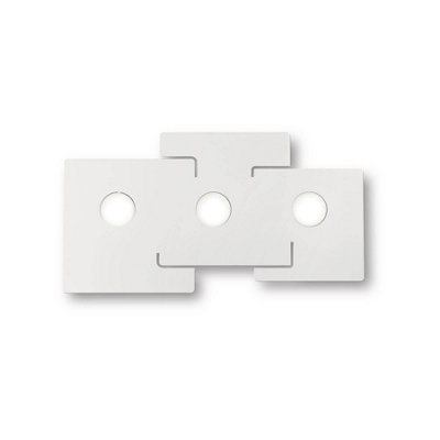 Ideal Lux Totem 3 Light Ceiling Light White from B&Q