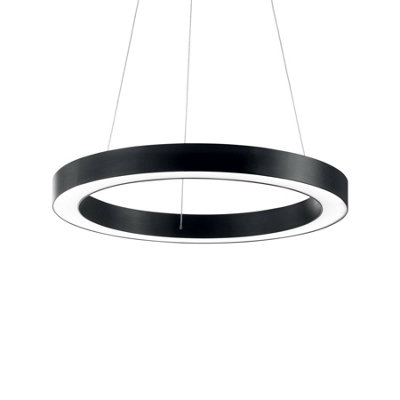 Ideal Lux Oracle Integrated Led Large Ceiling Pendant Black 3000K from B&Q