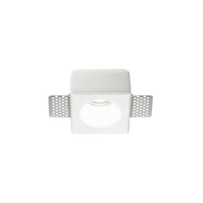 Ideal Lux Samba Indoor Plaster In Recessed Lamp Lamp 1 Light WhiteGu10 from B&Q