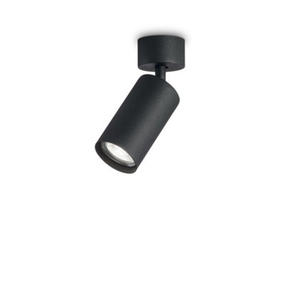 Ideal Lux Dynamite Indoor 1 Light Spotlight Ceiling Lamp BlackGu10 from B&Q
