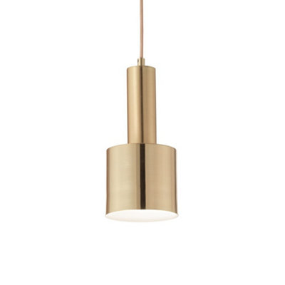 B&Q -  Luminosa Holly Indoor Ceiling Pendant Lamp 1 Light Brass SatinE27