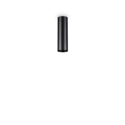 Ideal Lux Look Indoor 1 Light Surface Mounted Ceiling Lamp BlackGu10 from B&Q