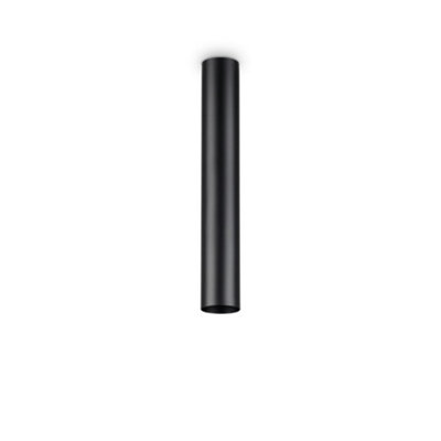 Ideal Lux Look Indoor 1 Light Surface Mounted Ceiling Lamp BlackGu10 from B&Q