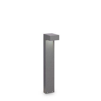 Ideal Lux Sirio Outdoor Bollard Lamp 2 Lights Grey Ip44G9 from B&Q