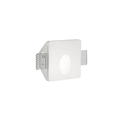Ideal Lux Walky-3 Integrated Led Plaster In Indoor Recessed Marker Wall Lamp 1 Light White 3000K from B&Q