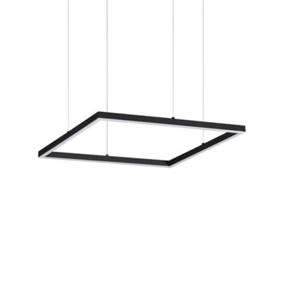Ideal Lux Led Pendant Oracle Slim 50 X 50 Cm Black 3,000 K - Image 4