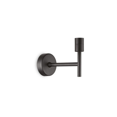 B&Q -  Luminosa Set Up Wall Lamp Black Without Shade