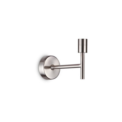 B&Q -  Luminosa Set Up Wall Lamp Nickel Without Shade