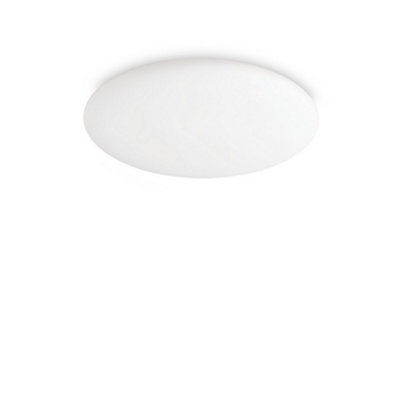 Ideal Lux Level Led Decorative Simple Flush White3000K from B&Q