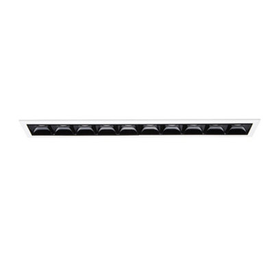 Ideal Lux Lika 10 Light Recessed Downlight Black4000K21W from B&Q