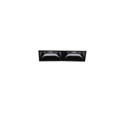 Ideal Lux Lika Twin Recessed Downlight Black4000K6W from B&Q