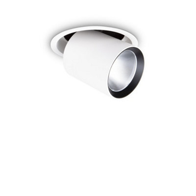 Ideal Lux Nova Adjustable Recessed Downlight White4000K30W from B&Q