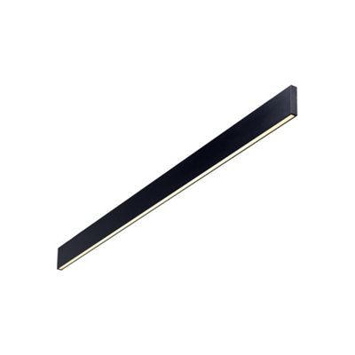 B&Q -  Luminosa Linus Decorative Linear Integrated Led Wall Light Black4000K