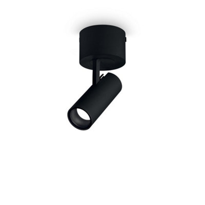 Ideal Lux Play Led Decorative Surface Mounted Downlight Black Black3000K from B&Q