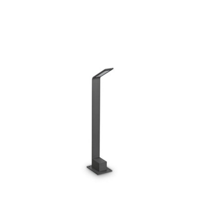 Luminosa Lighting Luminosa Agos Led Outdoor Short Bollards Ip54, 4000K Anthracite