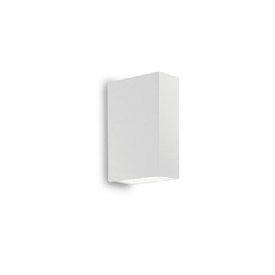 Ideal Lux Tetris Outdoor Slim Up Down Light White Ip44G9 from B&Q